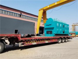 二吨卧式燃气热水锅炉