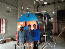 3吨小型燃气热水锅炉