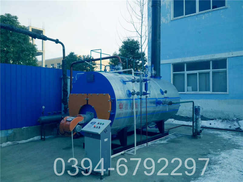 六吨卧式燃气热水锅炉(图3)