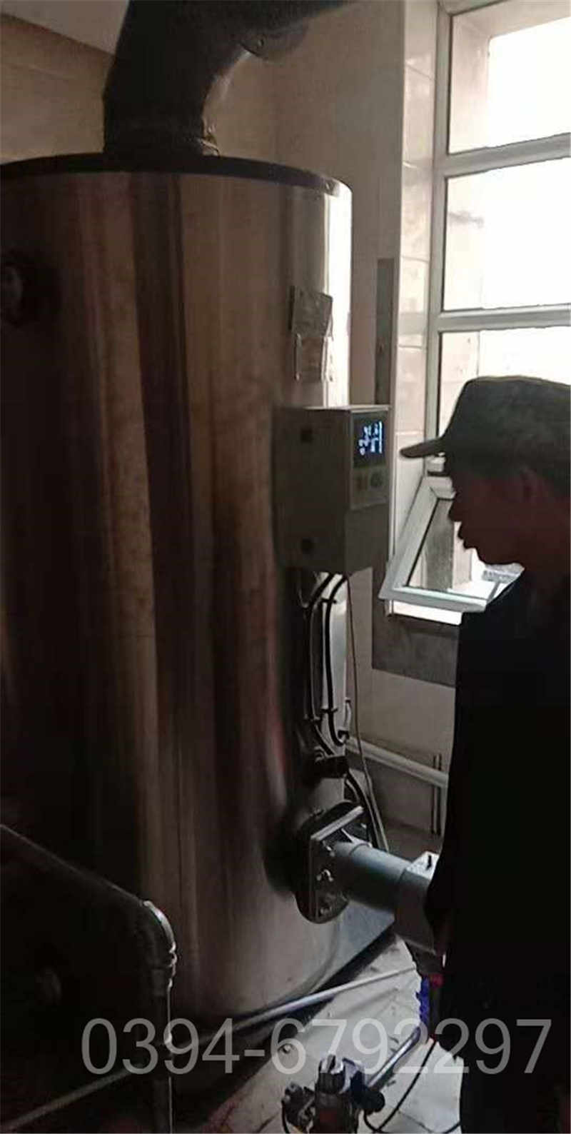 吉林0.4吨燃气热水锅炉(图1) 吉林0.4吨燃气热水锅炉(图1)